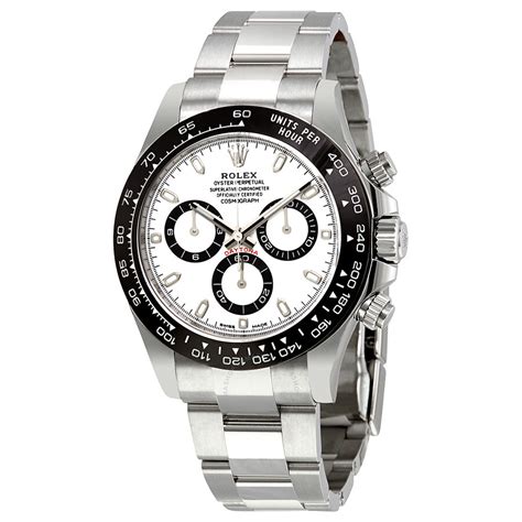 rolex cosmograph daytona white dial stainless steel oyster men& 39|rolex daytona cosmograph price.